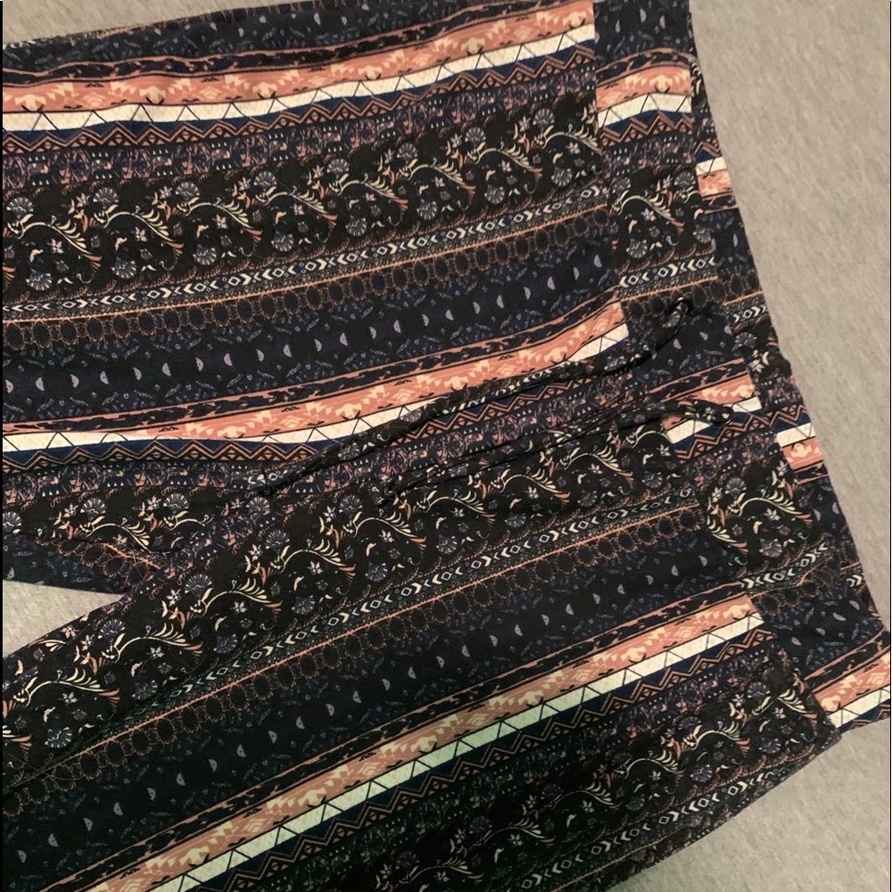 Yoga pant bell bottoms